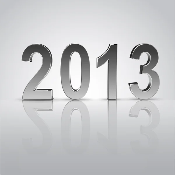 2013 Neujahrsgrußkarte — Stockvektor