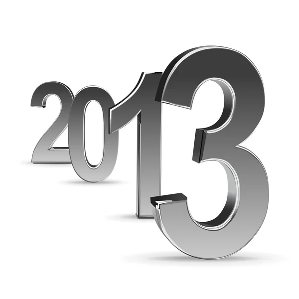 Carte de voeux du Nouvel An 2013 — Image vectorielle