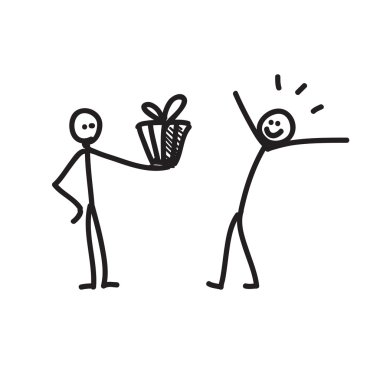 komik karakterler hediye verme