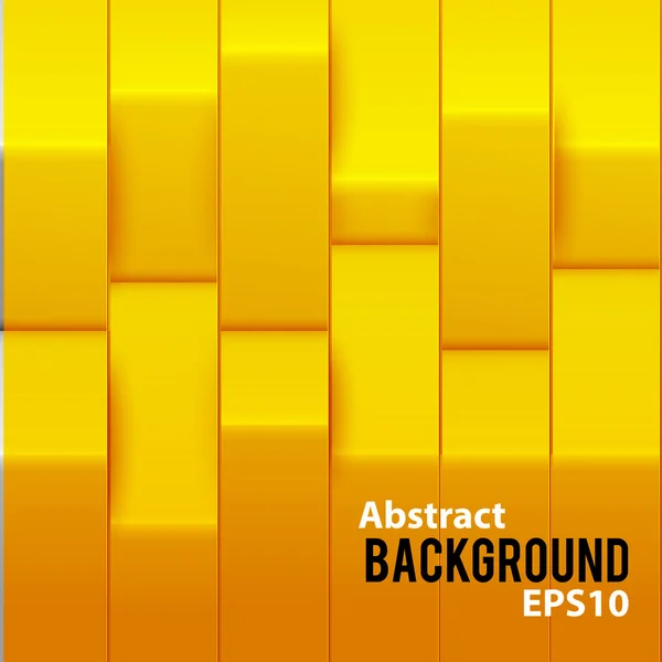 Abstrakt gula former bakgrund — Stock vektor