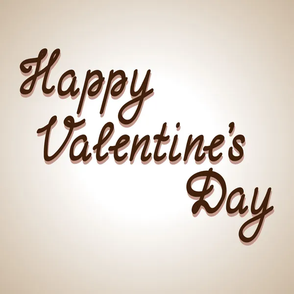 Concepto de tarjeta de San Valentín . — Vector de stock