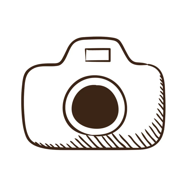 Symbole caméra . — Image vectorielle