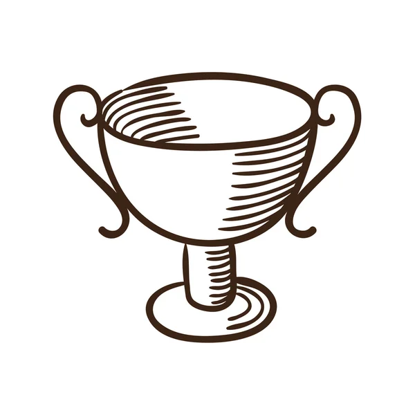 Trophy award symbol. — Stockový vektor