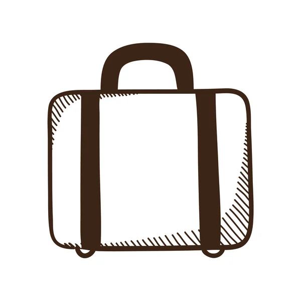 Symbole bagage . — Image vectorielle