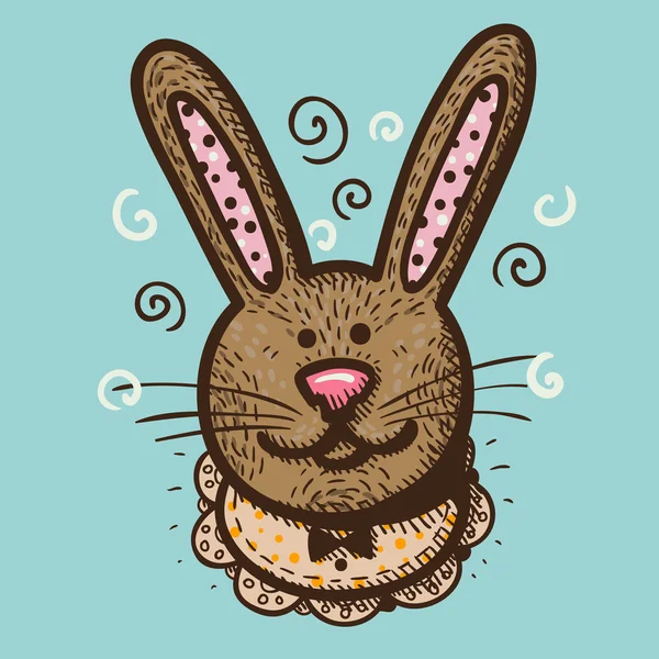 Mignon lapin de Pâques. — Image vectorielle