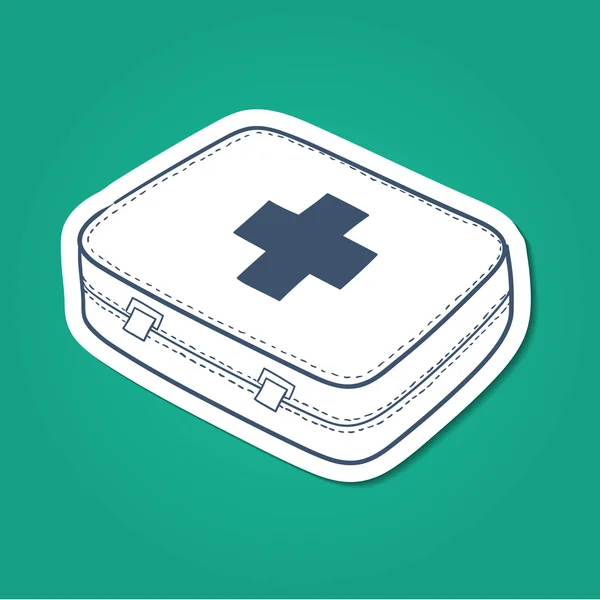 First aid kit. — Stock Vector