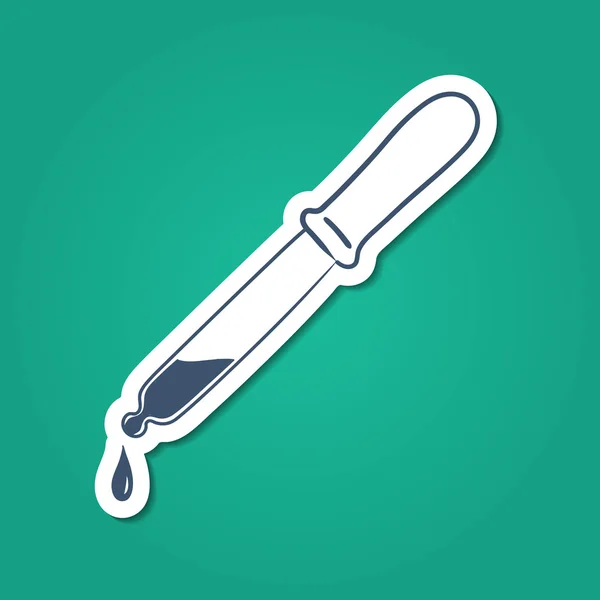 Pipette. — Stockvektor