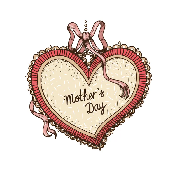 Frame with text for Mother's day. — Stock Vector