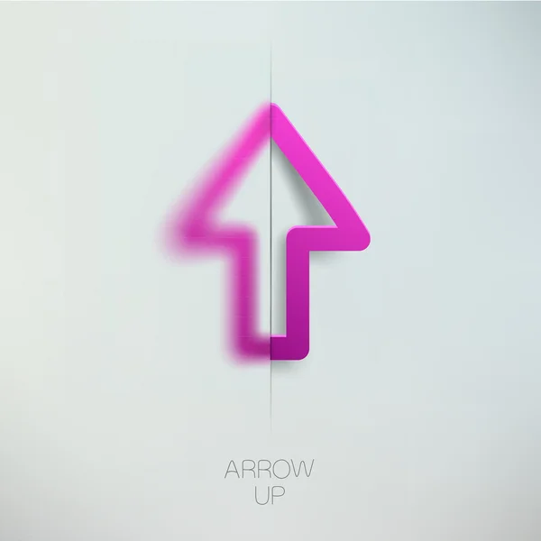 Arrow up. — Stock Vector