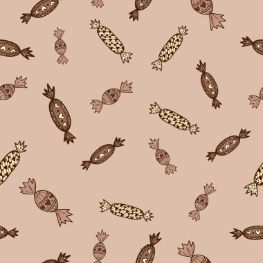 şeker tatlı seamless modeli.