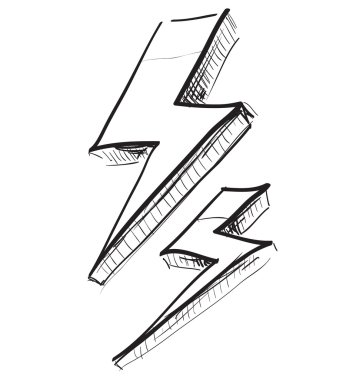 Lightning'ler weather simge