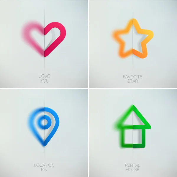 Icons collection. — Stock Vector