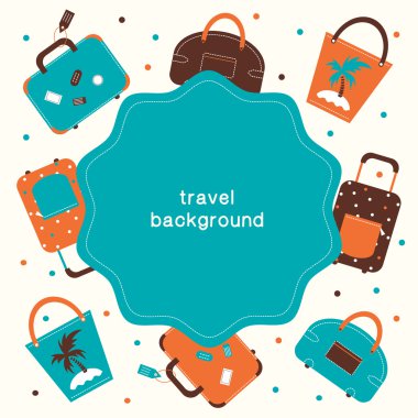 yaz tatilleri ve arka plan seyahat.