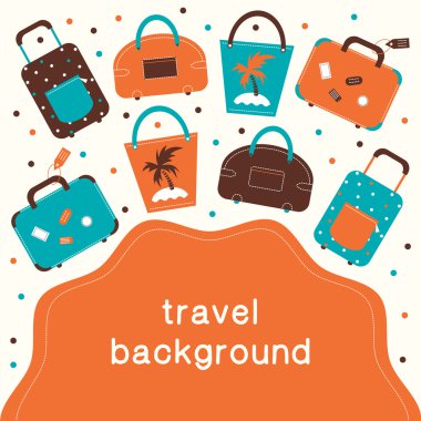 yaz tatilleri ve arka plan seyahat.