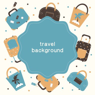 yaz tatilleri ve arka plan seyahat.