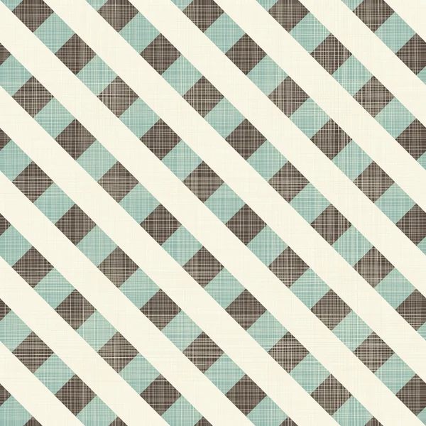 Fondo azul y gris retro geométrico abstracto sin costuras — Vector de stock