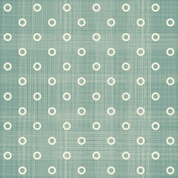 Motif à pois sans couture en bleu rétro — Image vectorielle