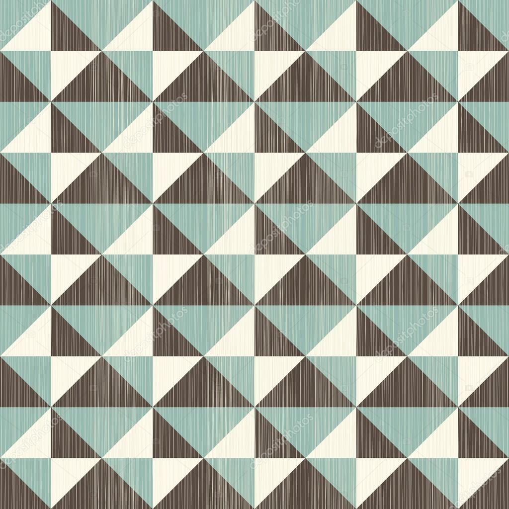 seamless retro abstract pattern in blue grey and brown