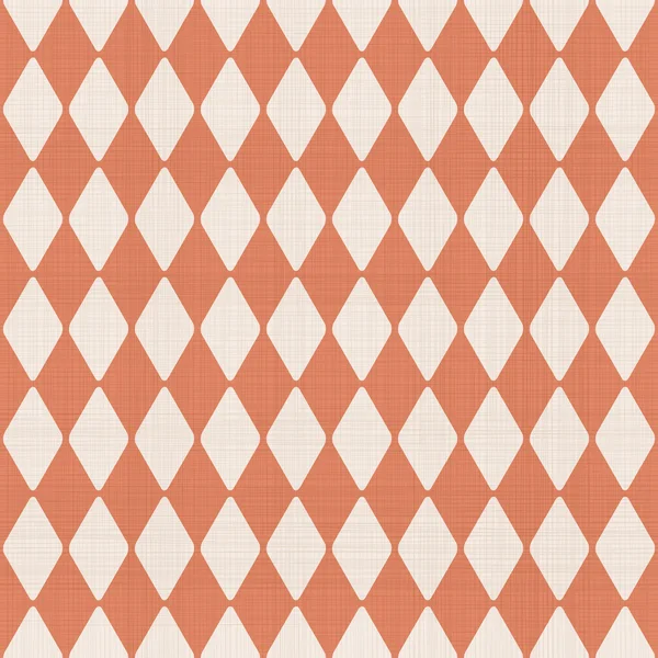 Abstract geometrisch naadloos patroon in vervaagd oranje — Stockvector