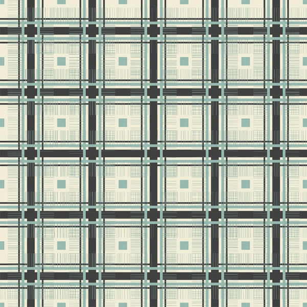 Retro geometric seamless pattern — Stock Vector
