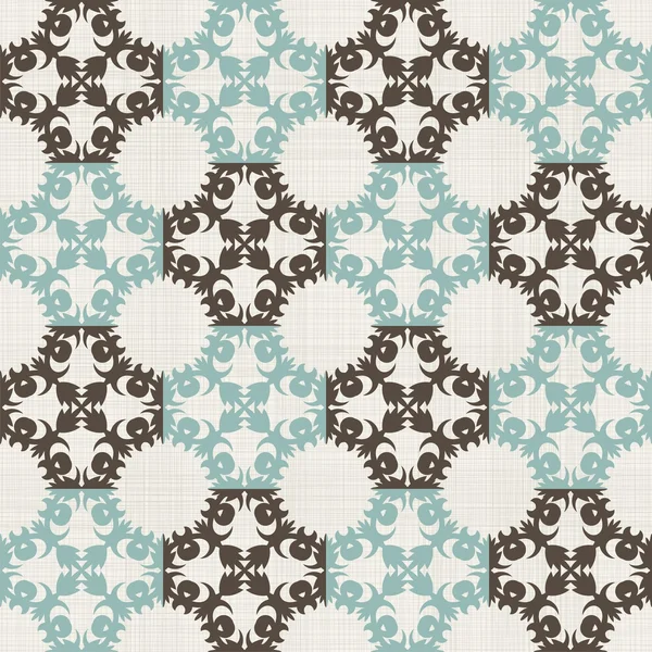 Seamless pattern with Victorian motif — Stock Vector