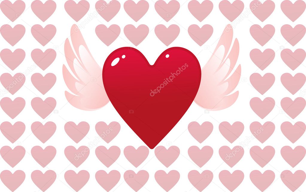 Valentine day heart