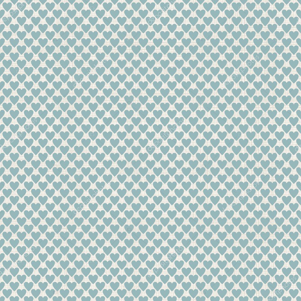 Seamless hearts polka dot pattern