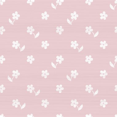 Dikişsiz doodle çiçek deseni