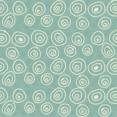 Retro Dikişsiz desen