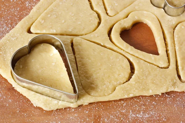 Galletas de corazón . —  Fotos de Stock