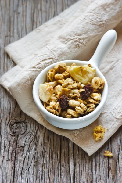 Homemade granola. — Stock Photo, Image