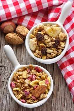 ev yapımı granola.