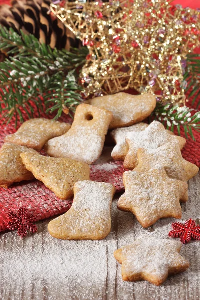 Kerstkoekjes. — Stockfoto