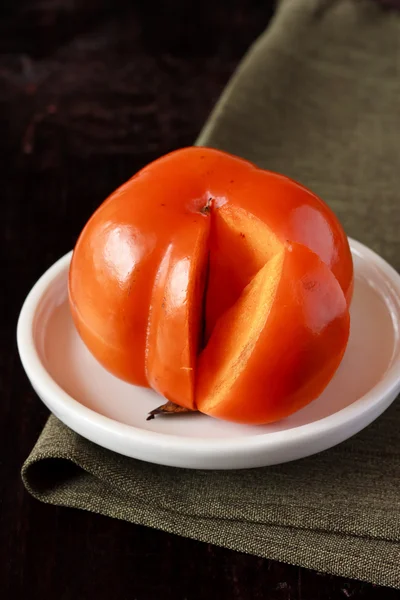 Fructe de persimmon . — Fotografie, imagine de stoc
