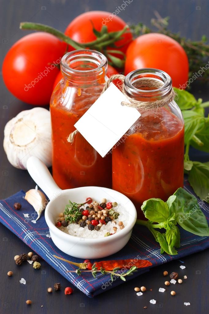 Tomato sauce. — Stock Photo © lidante 21681001