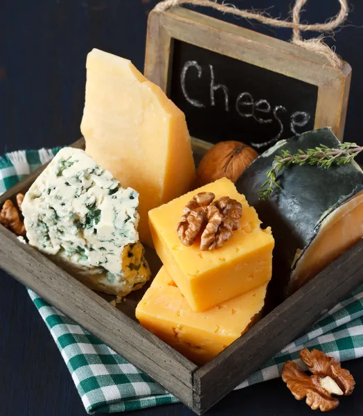 Cheese composition. — Stock Photo, Image