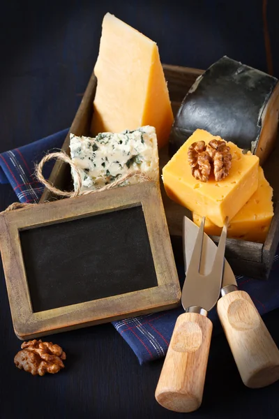 Cheese composition. — Stock Photo, Image