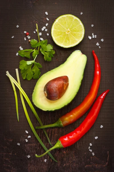 Guacamole Ingredientes . —  Fotos de Stock