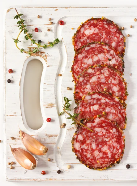 Salame. — Fotografia de Stock