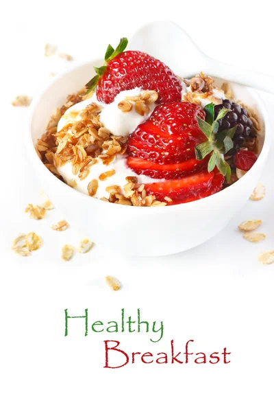 Healthy breakfast. — Stock Photo, Image