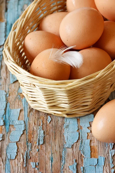 Organic eggs. — Stock Photo, Image