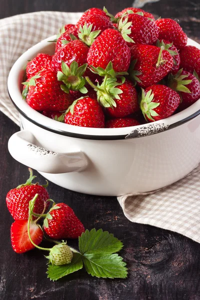 Aardbeien. — Stockfoto