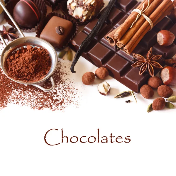 Chocolates. — Stock Photo, Image