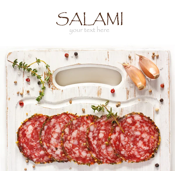 Salami. . —  Fotos de Stock