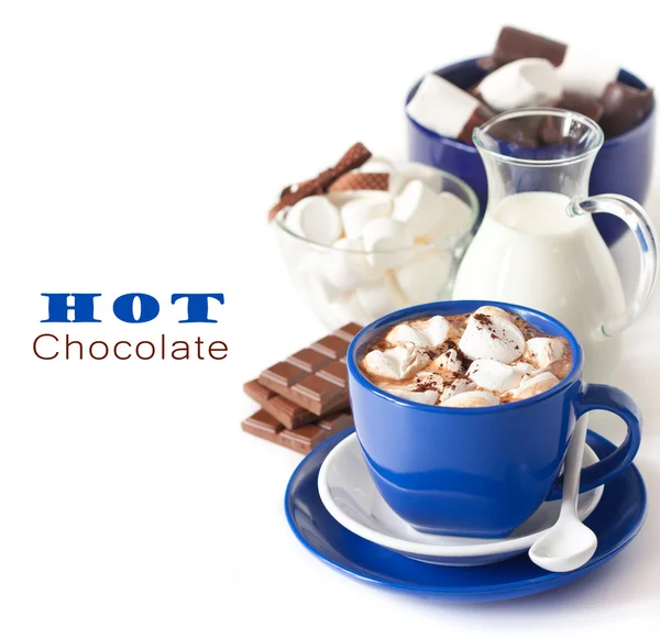 Chocolate quente. — Fotografia de Stock