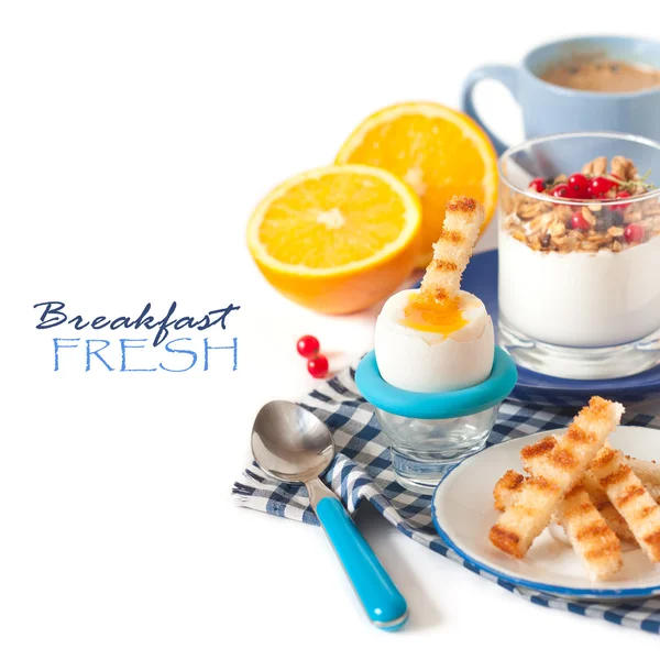 Fresh breakfast. — Stock Photo, Image