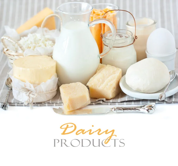 Dairy products. — Stock Photo, Image