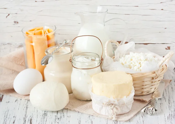 Dairy products. Stock Photo