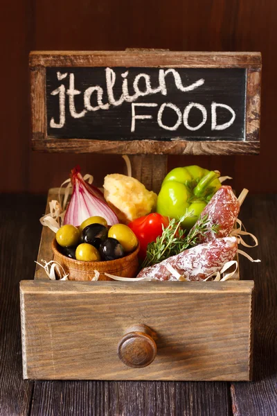 Italian food. — Stock Photo, Image