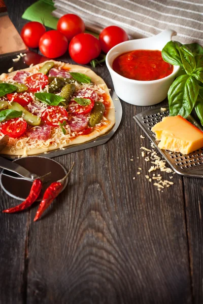 Pizza. — Fotografia de Stock